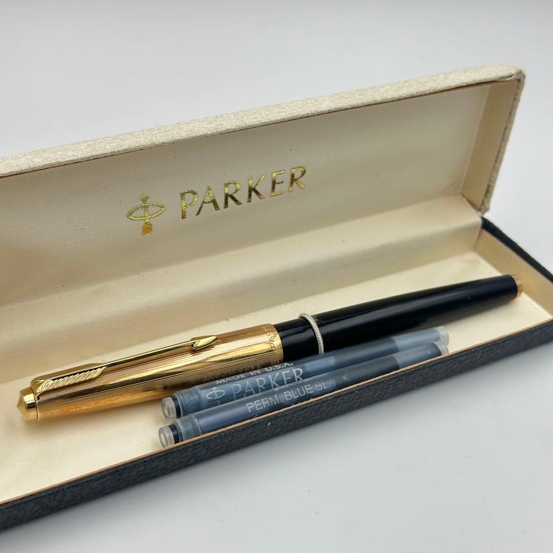 PARKER パーカー 51 万年筆 ゴールド 97