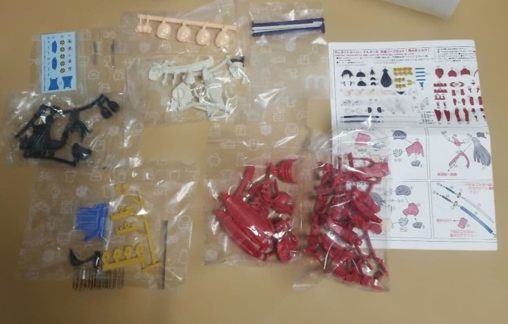 サムライトルーパー FAガール 改造パーツセット 烈火のリョウ +イノセンティア