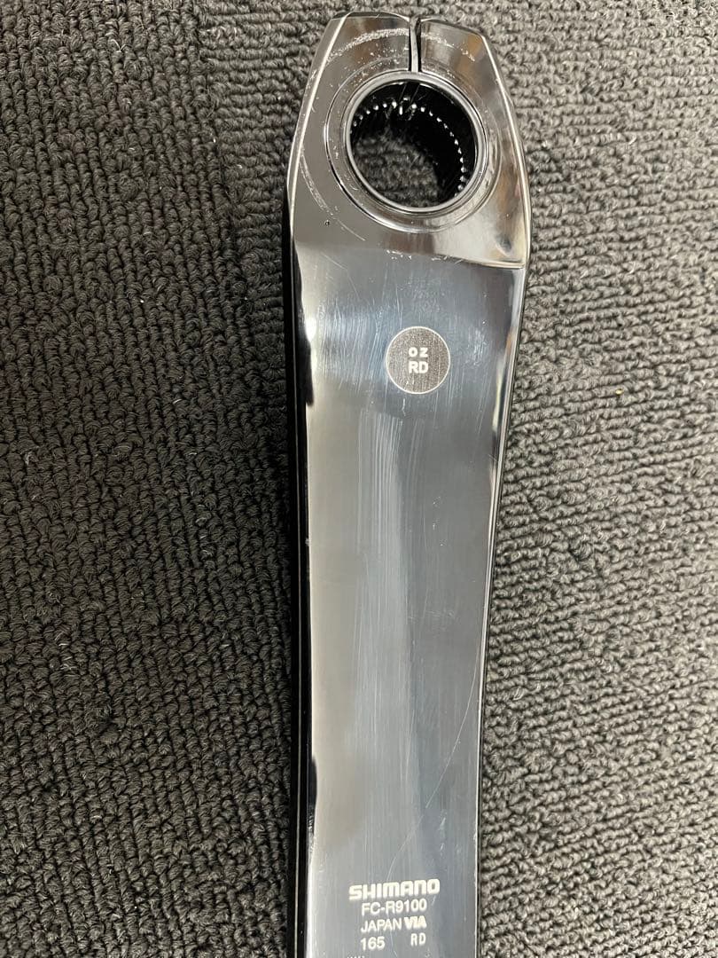 シマノDURA-ACE クランクセット 165mm R9100