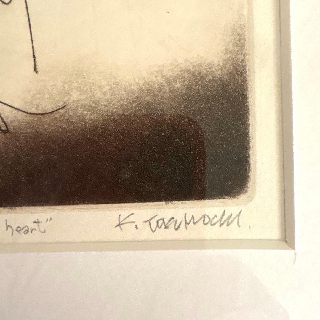 徳持耕一郎作『My Foolish Heart 』リトグラフ　エディー・ゴメス