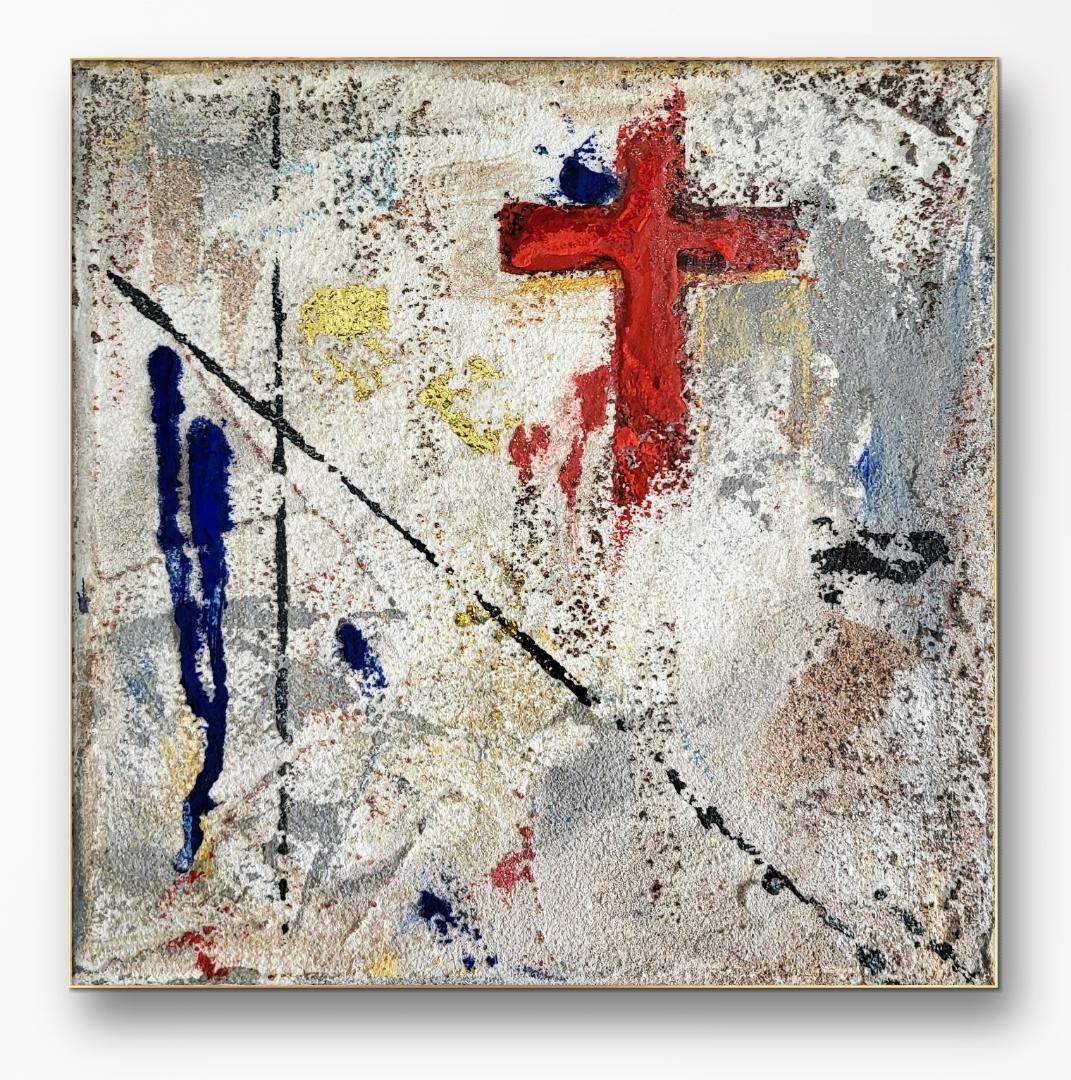 【専用】 The war /抽象画 テクスチャーアート モダン おしゃれ