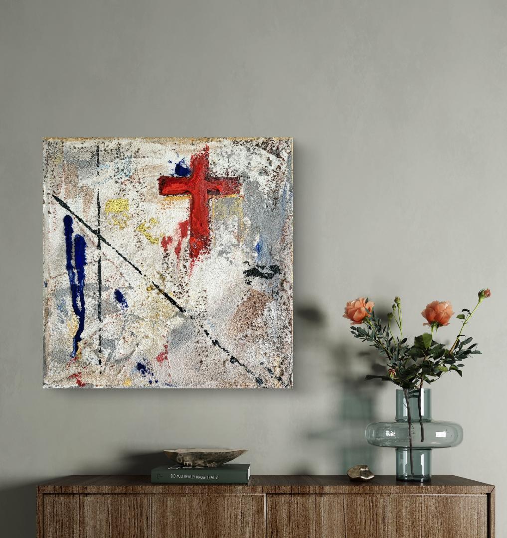 【専用】 The war /抽象画 テクスチャーアート モダン おしゃれ