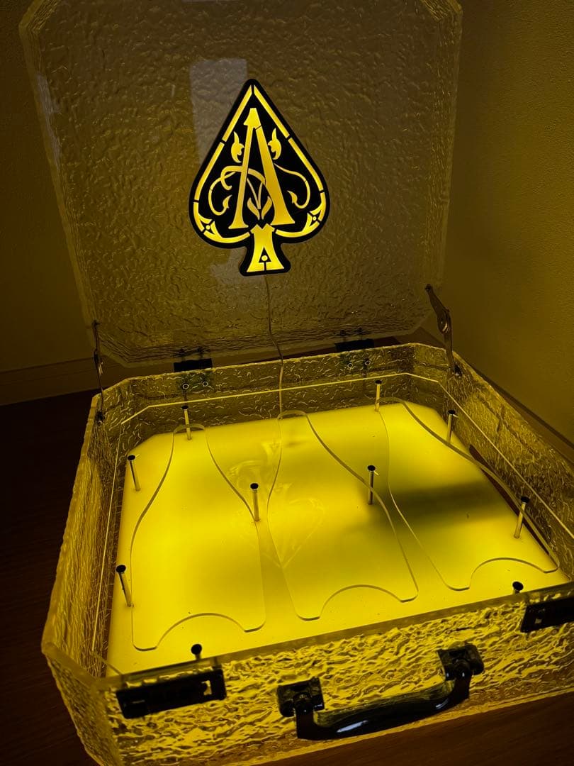 シャンパン ケース LED アルマンド アタッシュケース
