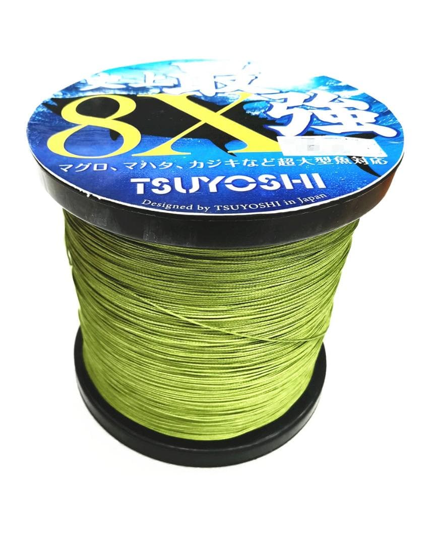 超大型魚専用PEライン8本編 10号-120LB 1000mグリーン高強度高感度