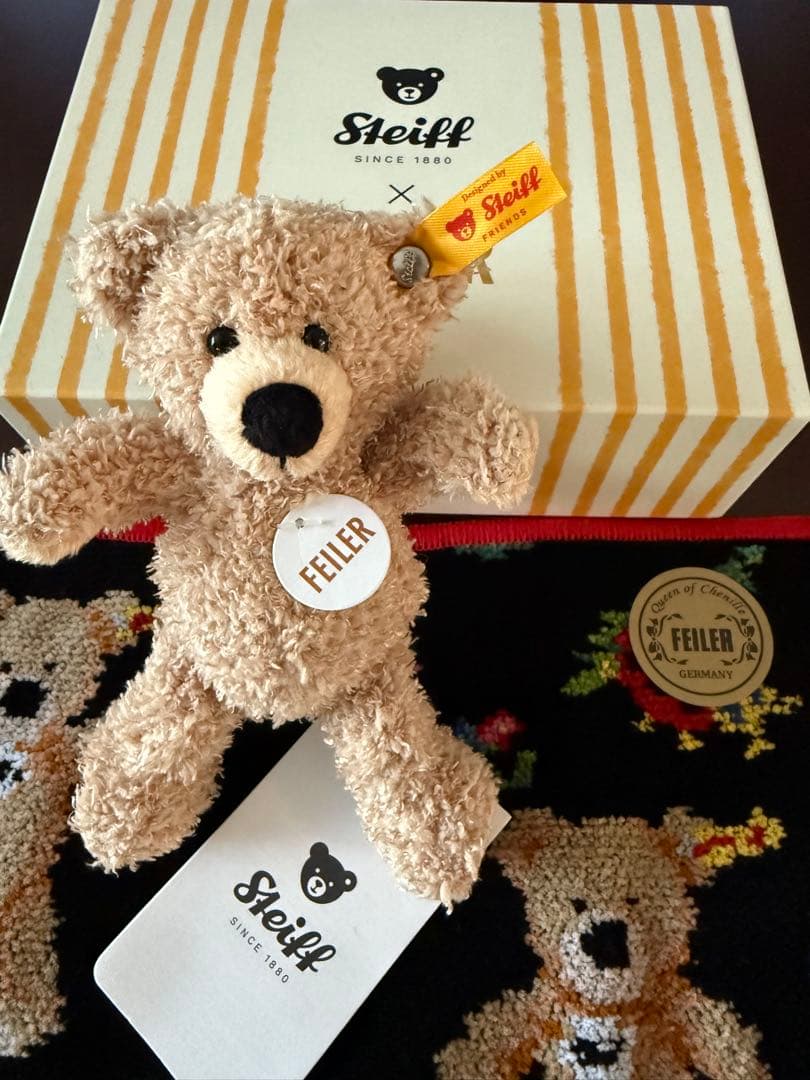 新品シュタイフ×フェイラースペシャルコラボ2024テディベアぬいぐるみクマハイジ