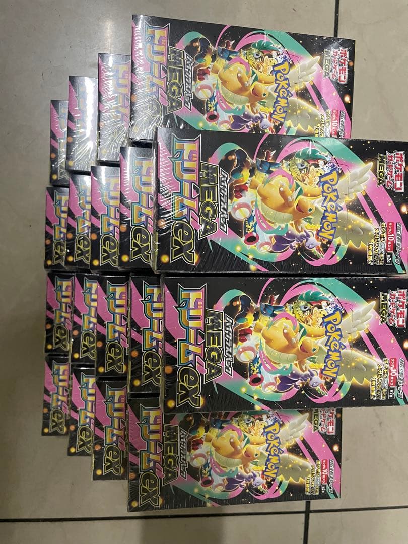ポケモンカード MEGA ドリームex18box