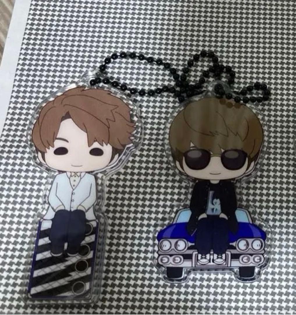 GLAY アクリルキーホルダー　すわりんこ　GLAYEXPO タオル