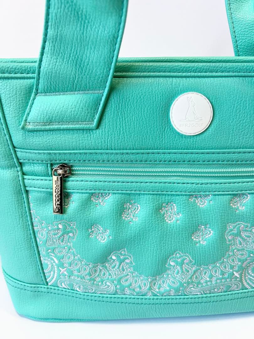 沖縄店限定 FR2GOLF【ペイズリー柄カートバッグ】月桃カラー トートバッグ