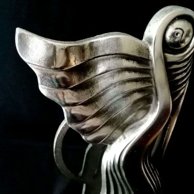 日本抽象彫刻のパイオニア 　建畠覚造　薫風　文化功労者　ローザ工芸創立25周年