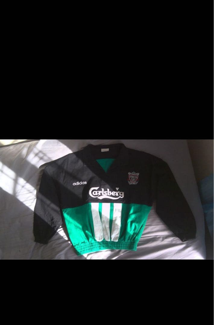 v*配様 OLD adidas Liverpool FC ドリルトップ アウェイ