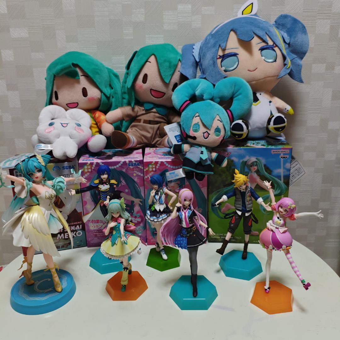 初音ミク プロジェクトセカイ フィギュアセット　ぬいぐるみ　美少女　まとめ売り