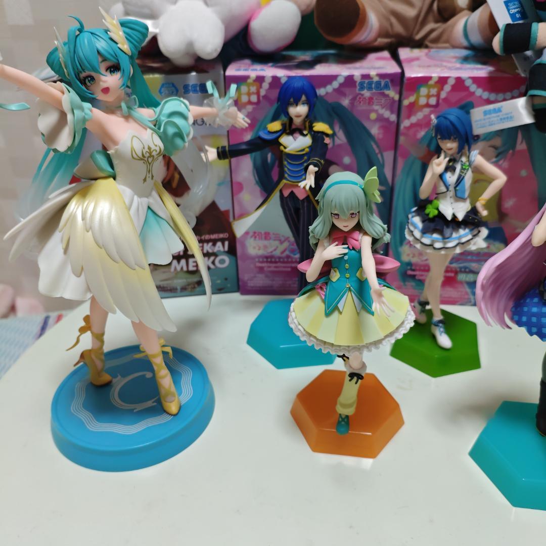 初音ミク プロジェクトセカイ フィギュアセット　ぬいぐるみ　美少女　まとめ売り