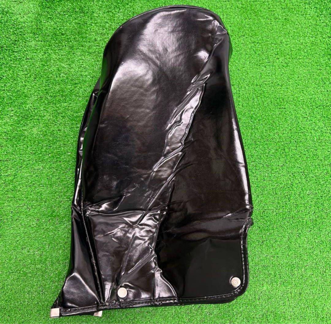 ONOFF キャディバッグ　エナメル　ブラック9インチ