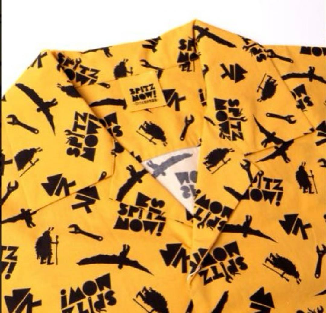 スピッツ ロック大陸の物語展 オープンカラーシャツ