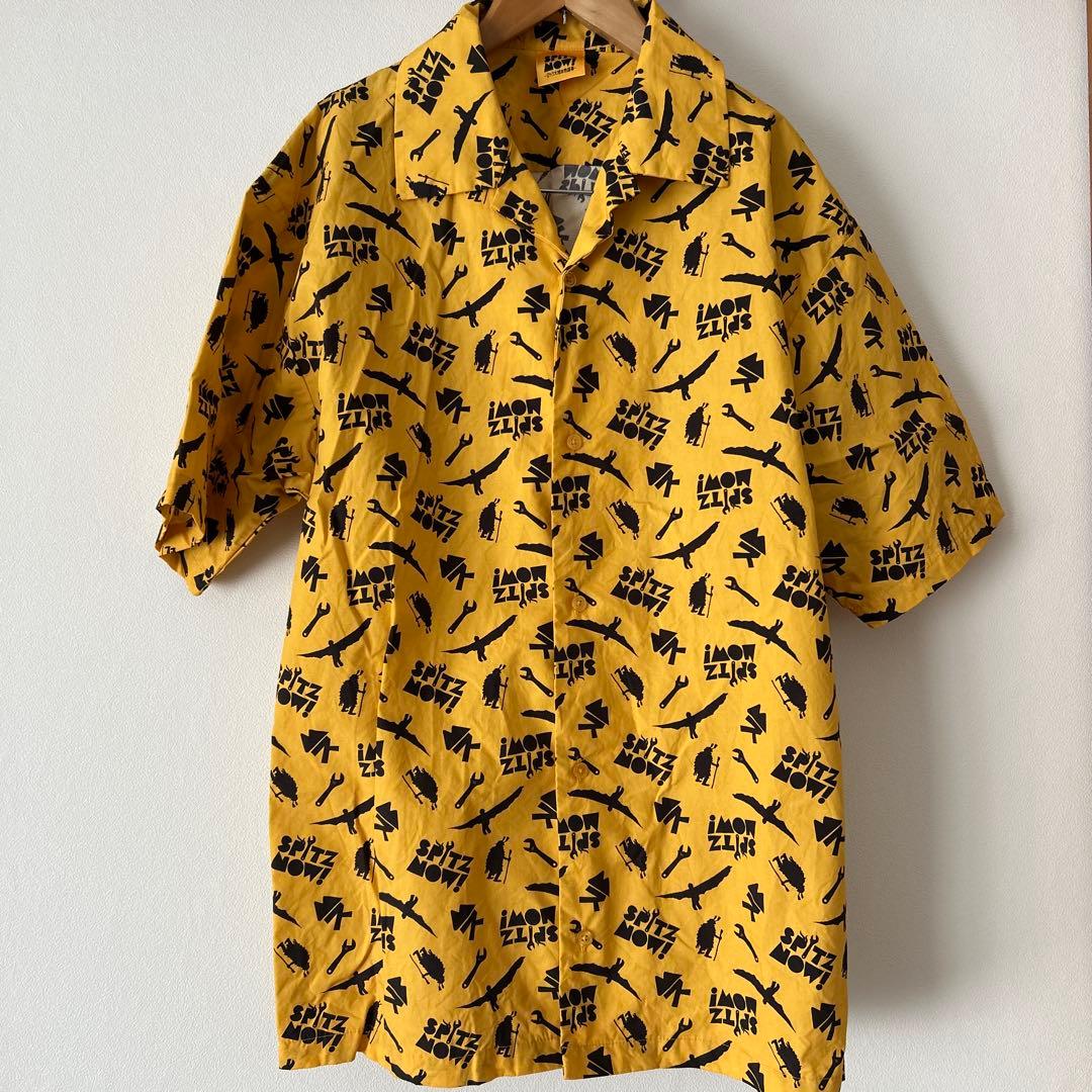 スピッツ ロック大陸の物語展 オープンカラーシャツ