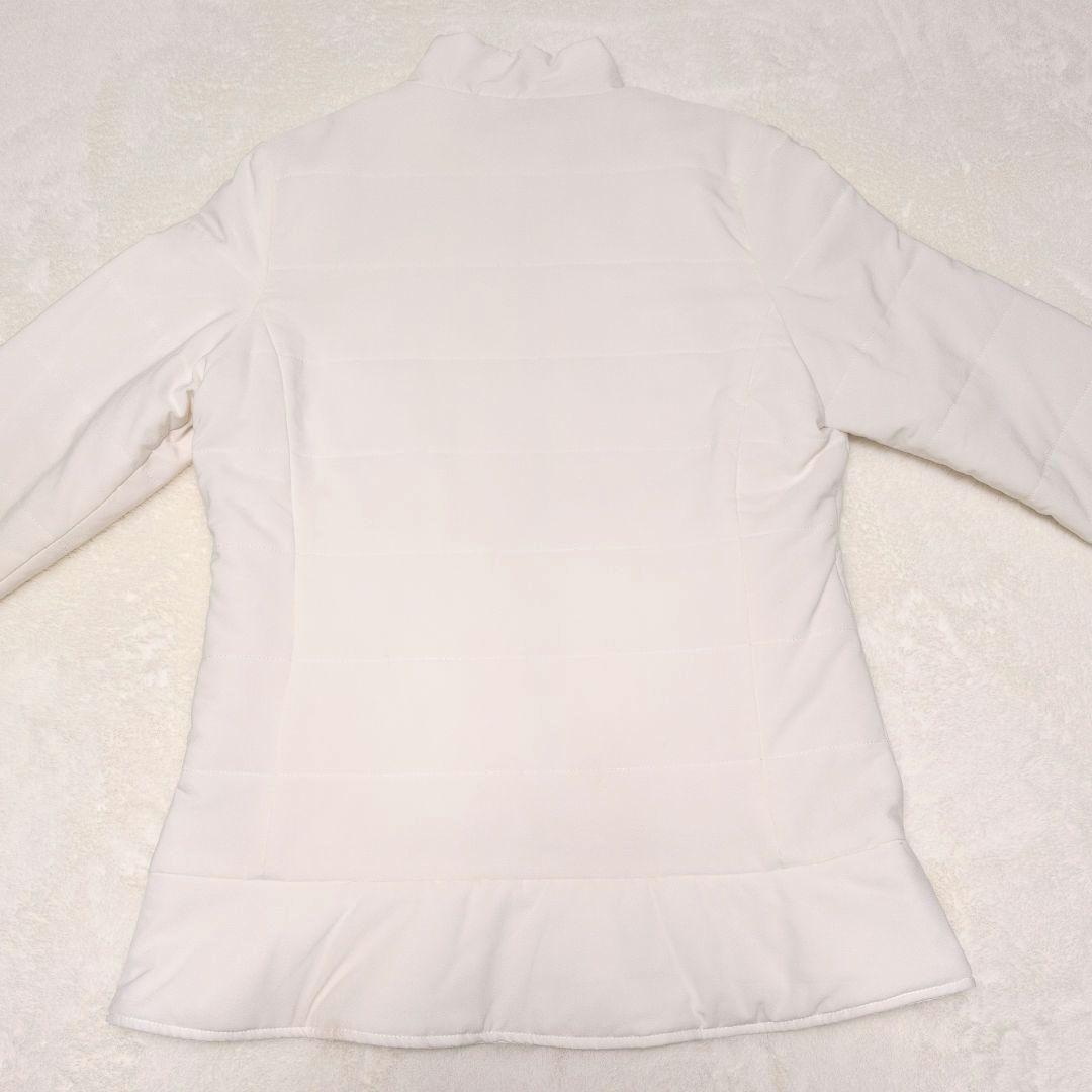 美品♡キャロウェイ 中綿ジャケット 裾フリル付き L 防寒 河本結プロ♡