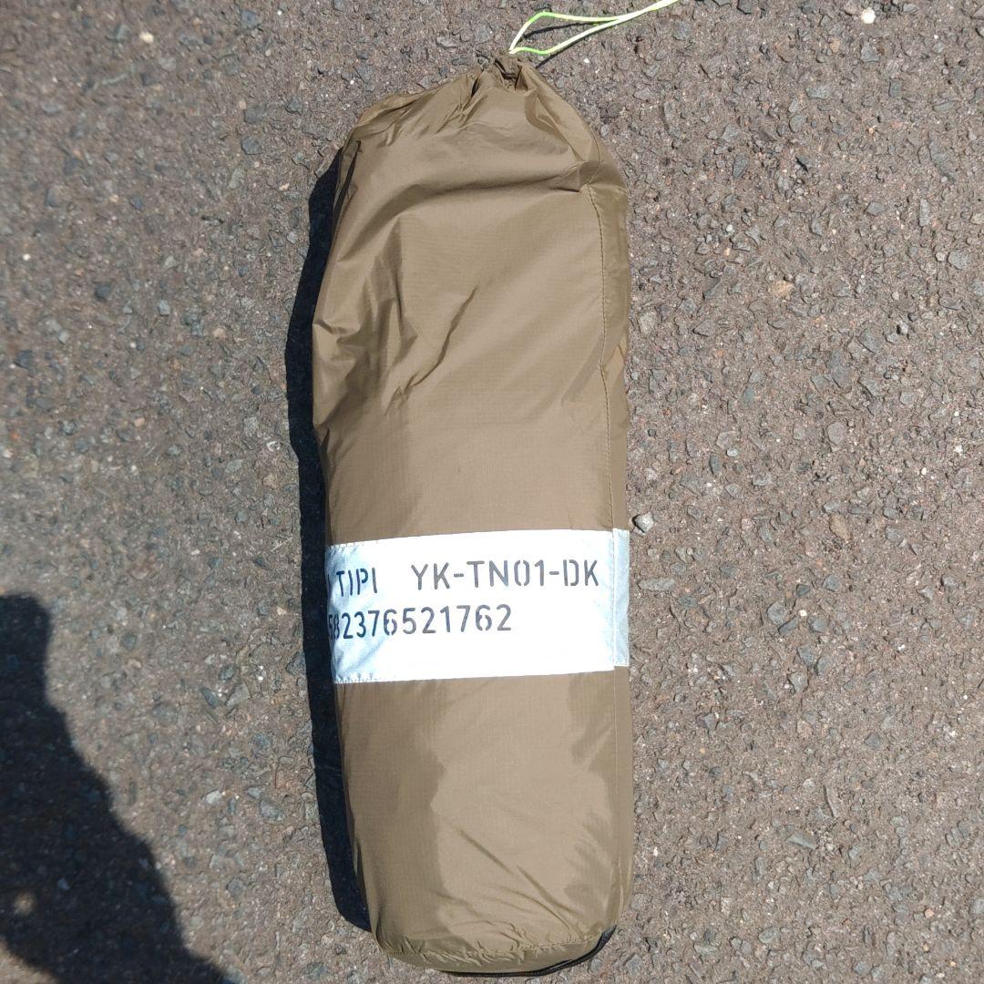 ヨカティピ　YOKA YK-TN01-DK ダークオリーブ テントやや汚れあり