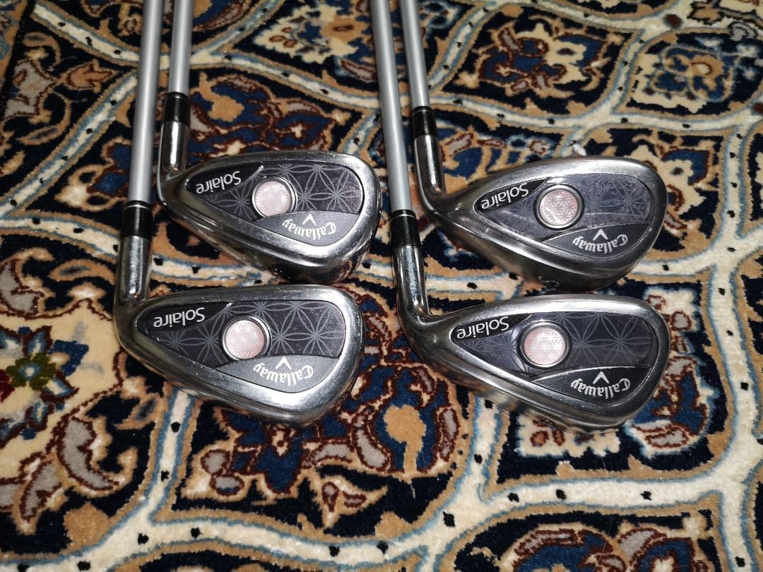 【良品】キャロウェイ ソレイル レディース アイアンセット 4本