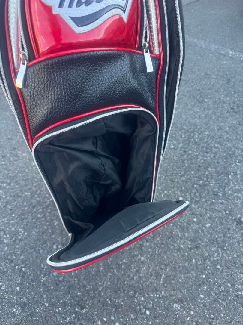 や*と様 ディズニー ミッキー キャディバッグ（ネームプレート付）