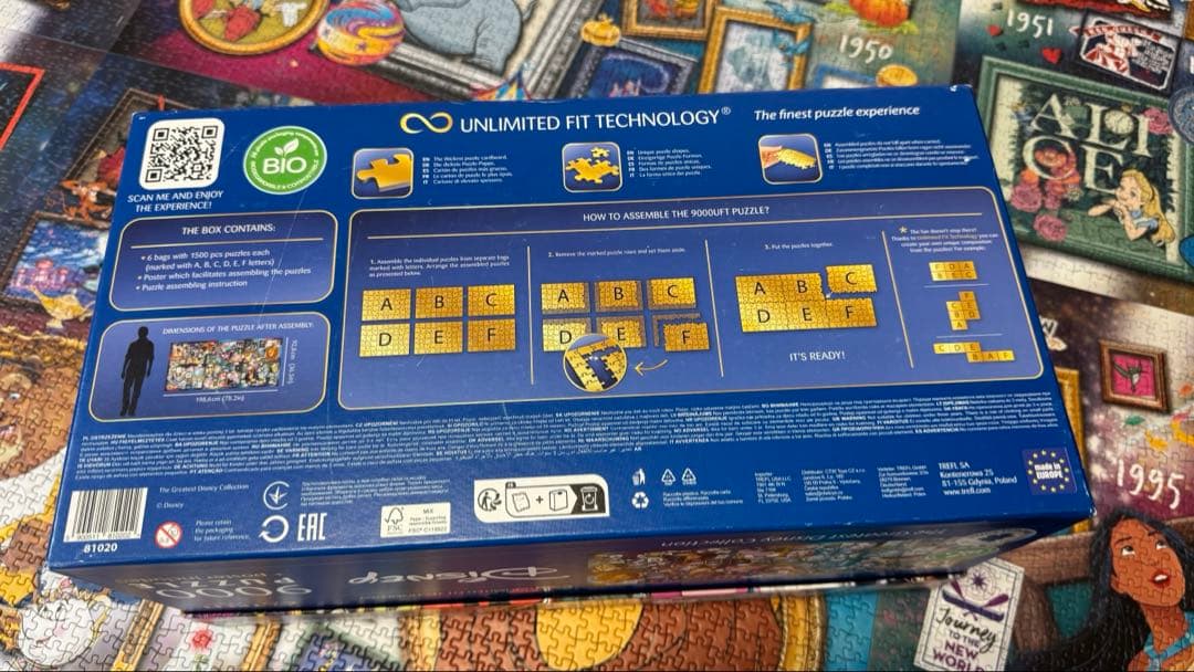 新年セールDisney 9000ピース ジグソーパズル　Trefl