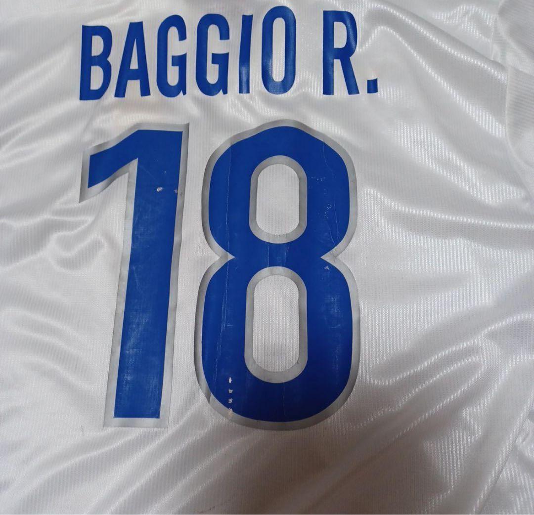 レア！当時モノ！98年　イタリア代表　バッジョ　バッジオ　アウェイ　ユニフォーム