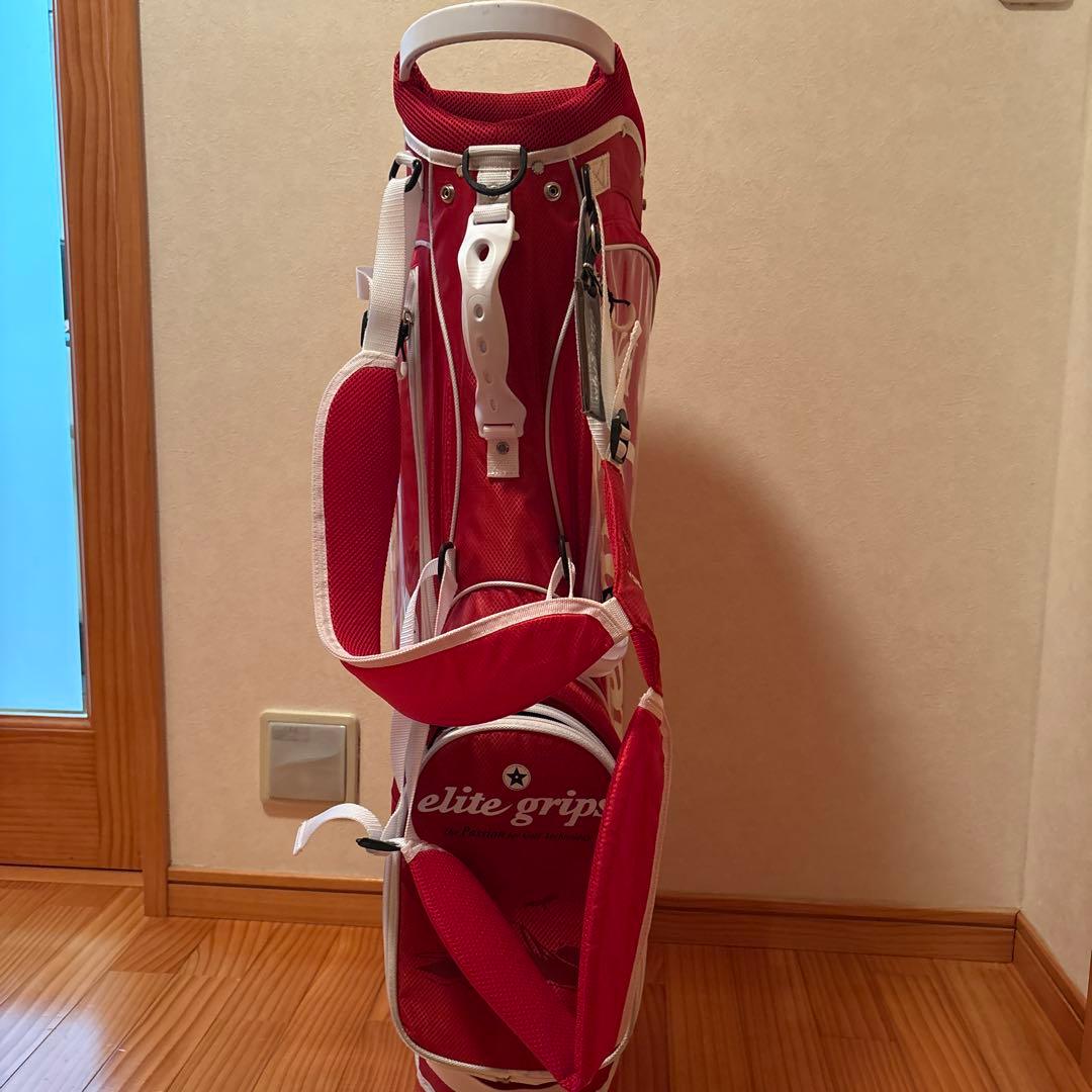 elite grips 赤 キャディバッグ