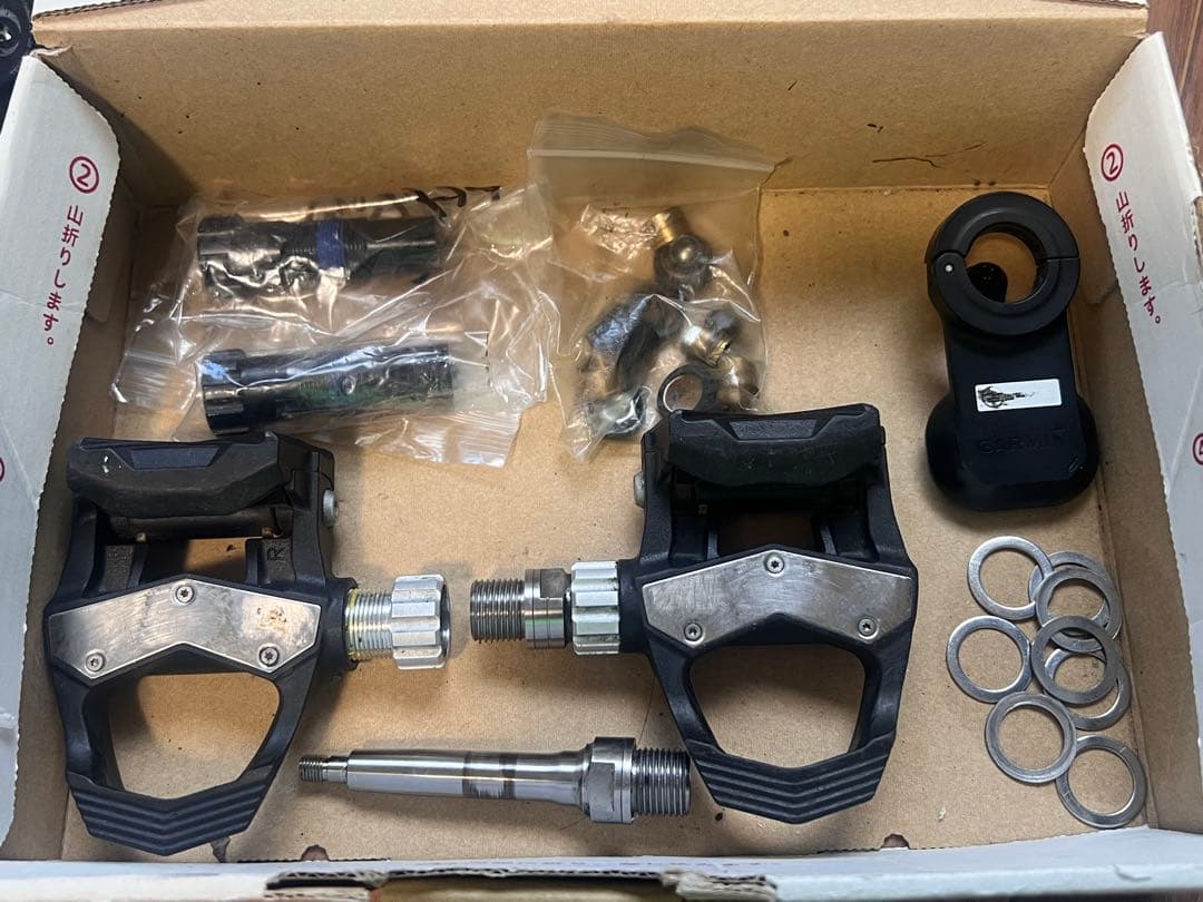 Garmin Vector 2 両脚計測 パワーメーター シマノペダル変換済み