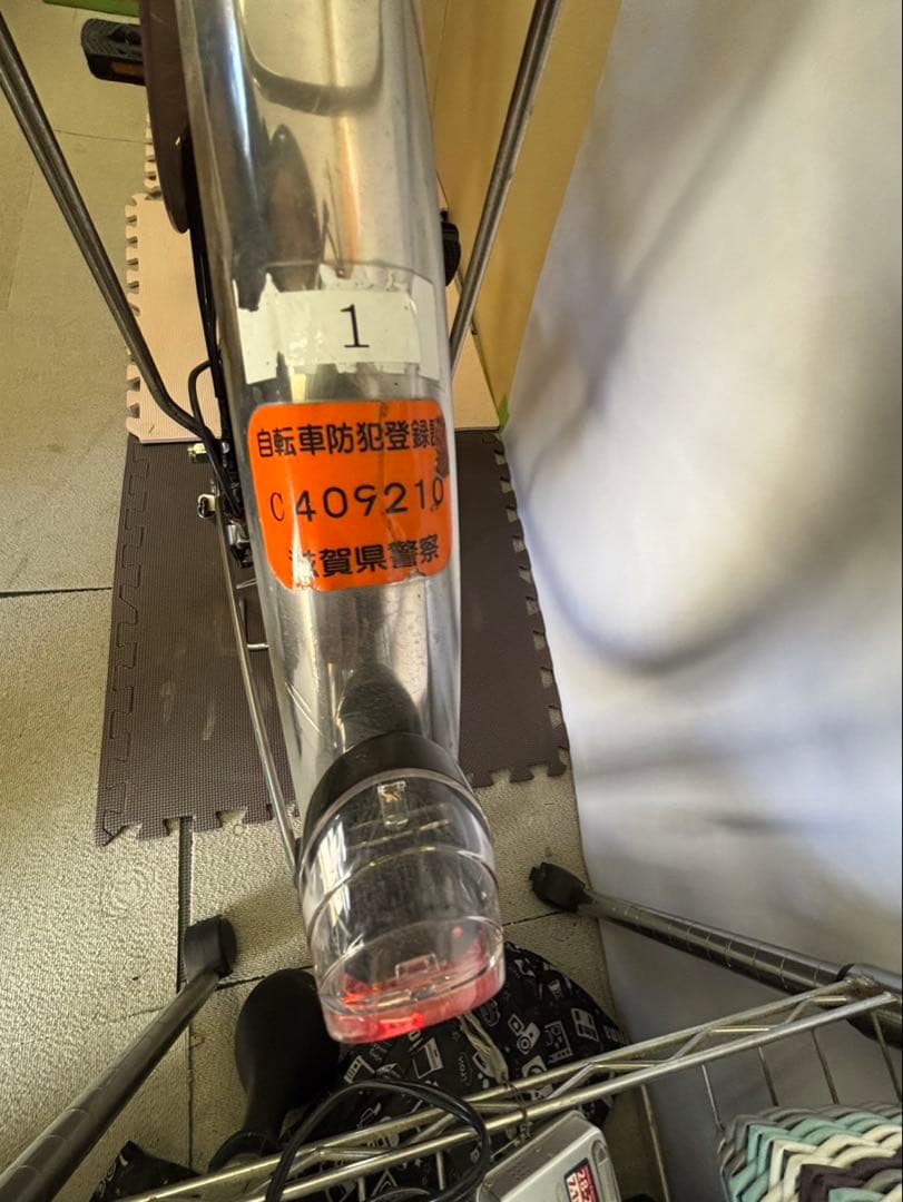 ◆【送料無料】Panasonic電動アシスト自転車 ネイビー 前カゴ付き