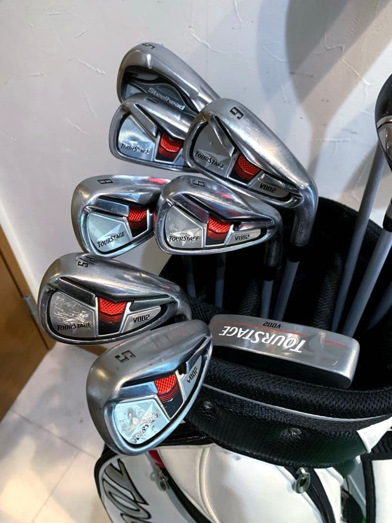 希少　完売　ツアーステージ　ゴルフクラブ　本格フルセット　V002 優しい