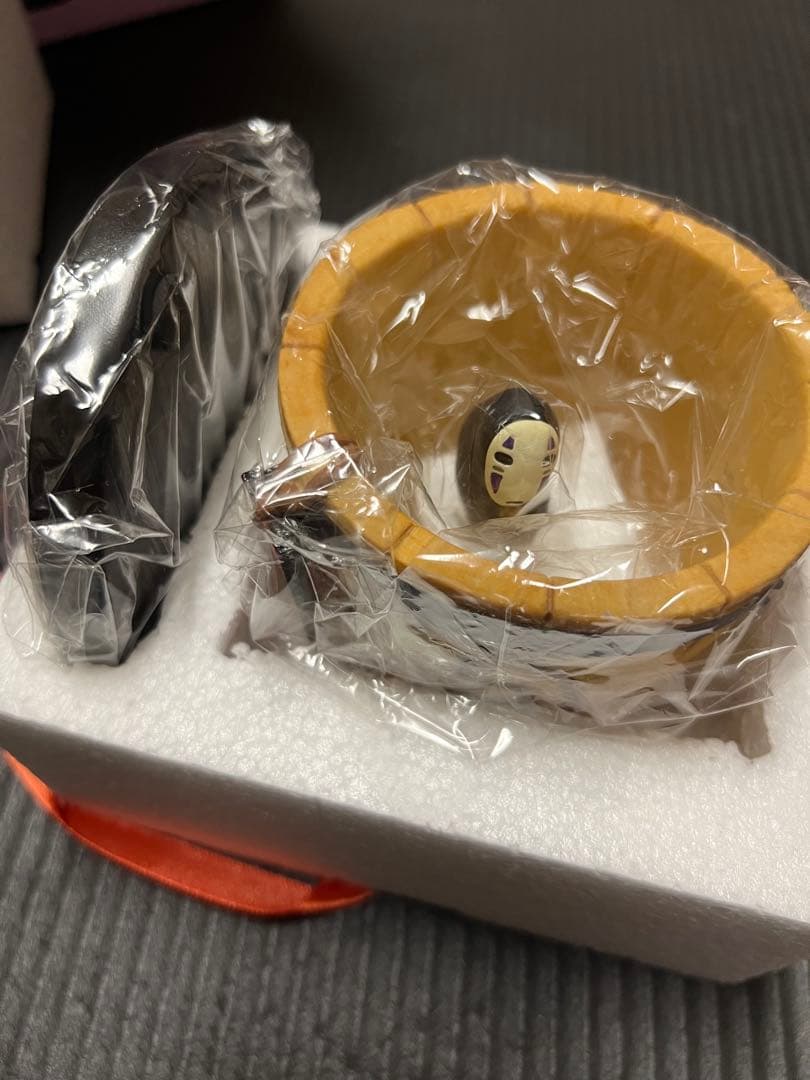 希少 ジブリ 千と千尋の神隠し プランター 鉢植え カオナシピック付き