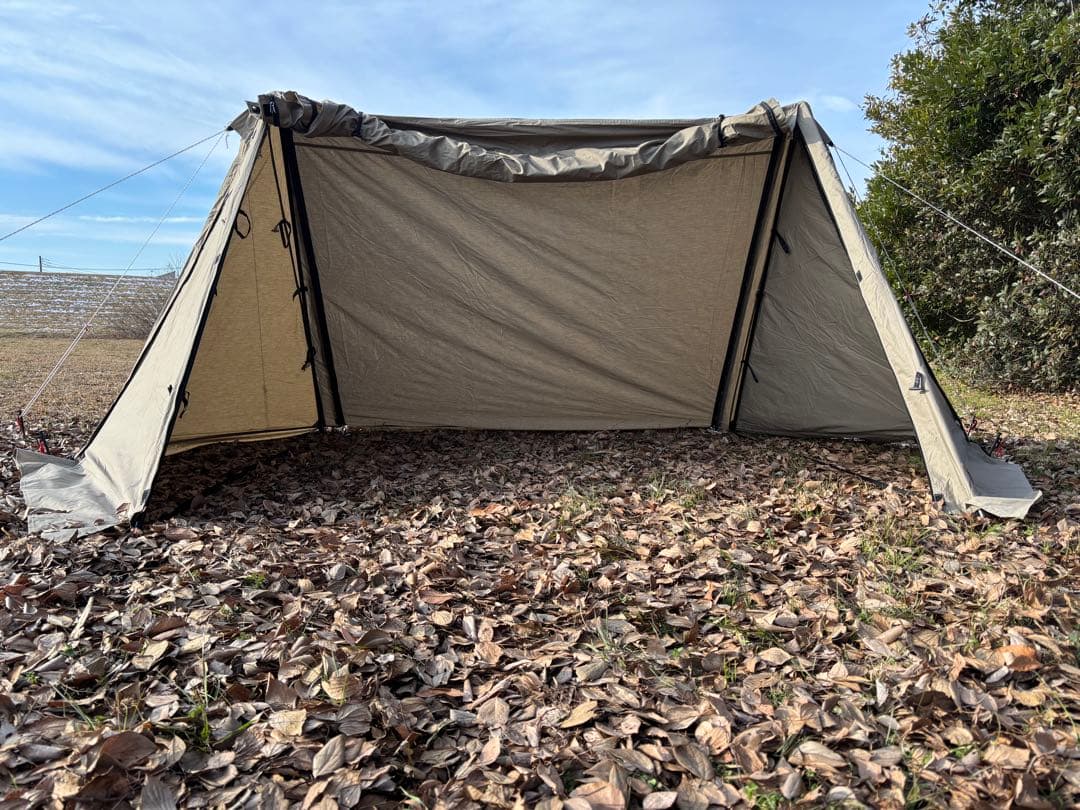 FIELDOOR バップテント320 T/C & サイドシート左右2枚セット