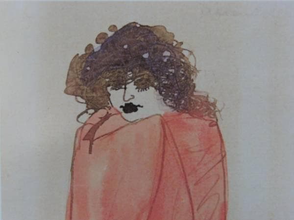 パブロ・ピカソ、「FEMME AU CHALE ROUGE」、海外版超希少レゾネ