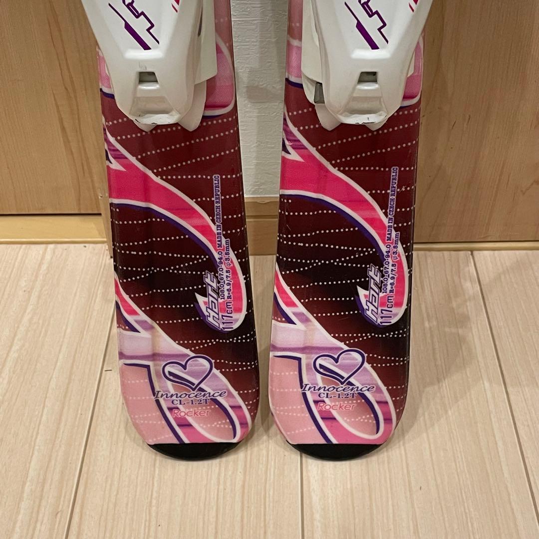 Hart ハート キッズ スキー板 ストック ジュニア 117cm