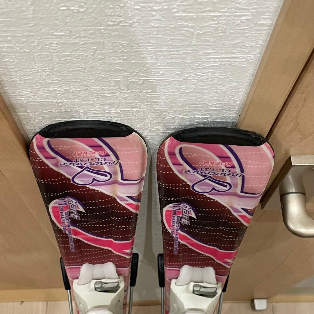 Hart ハート キッズ スキー板 ストック ジュニア 117cm