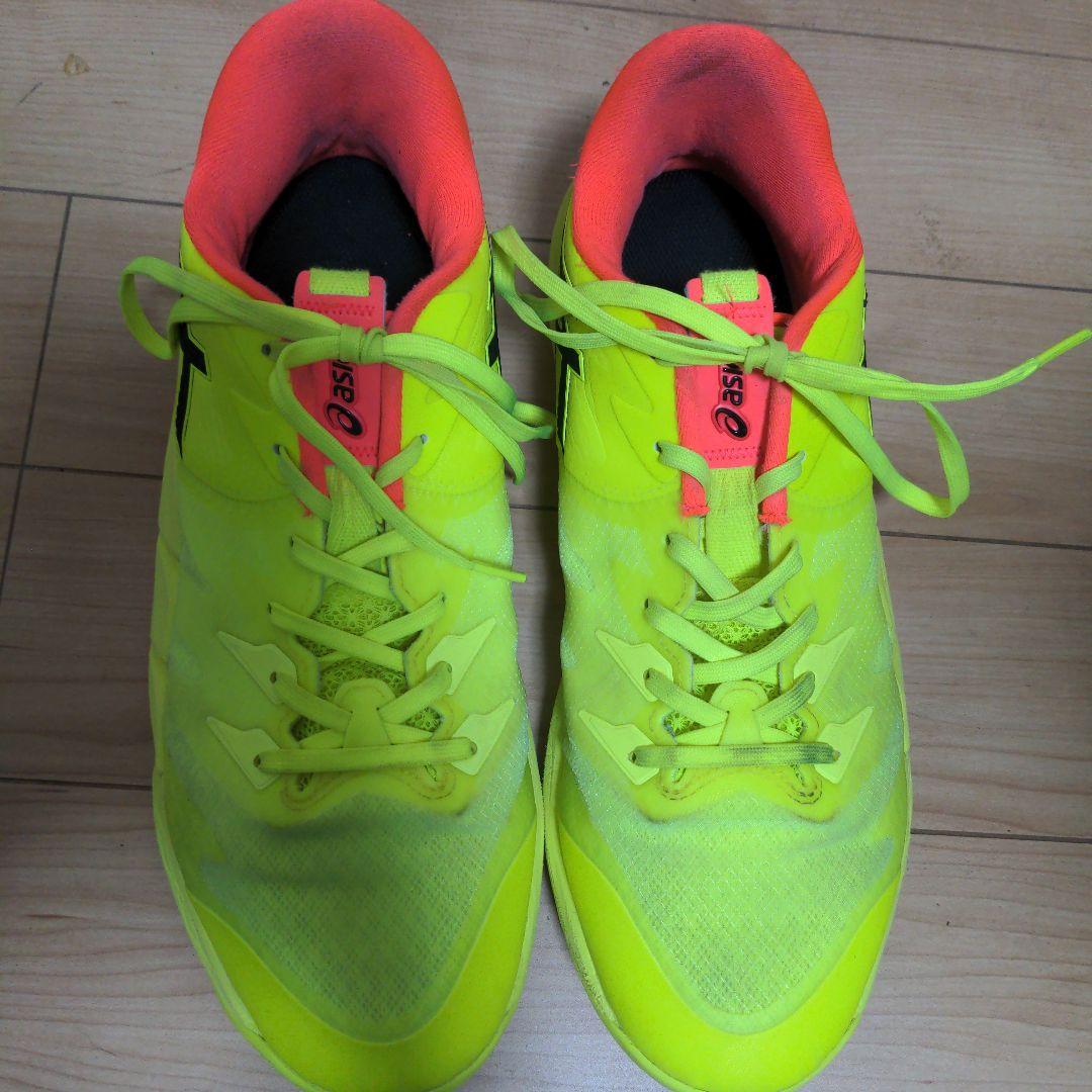 ASICS バスケットボールシューズ イエロー/オレンジ