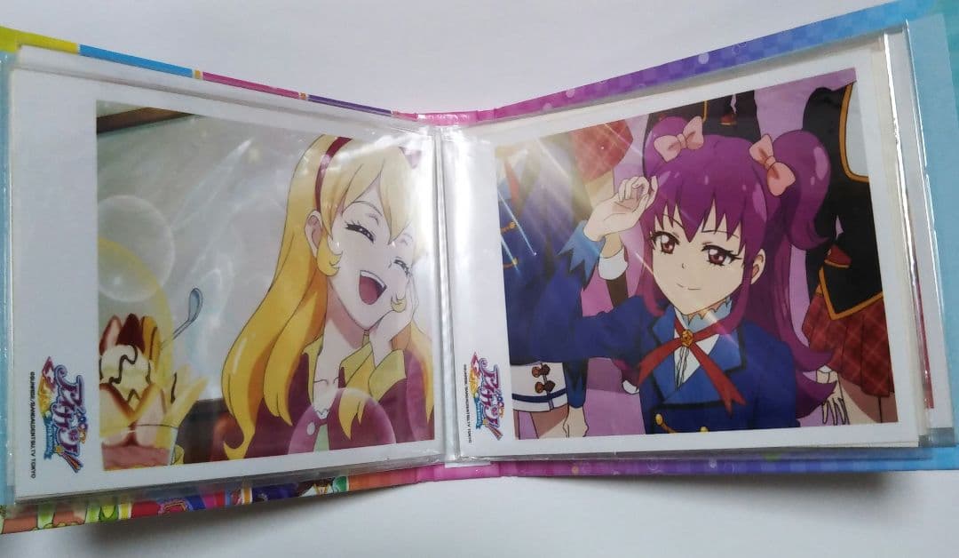 アイカツオフィシャルショップ限定　ポストカード入れ＆ポストカード9枚セット