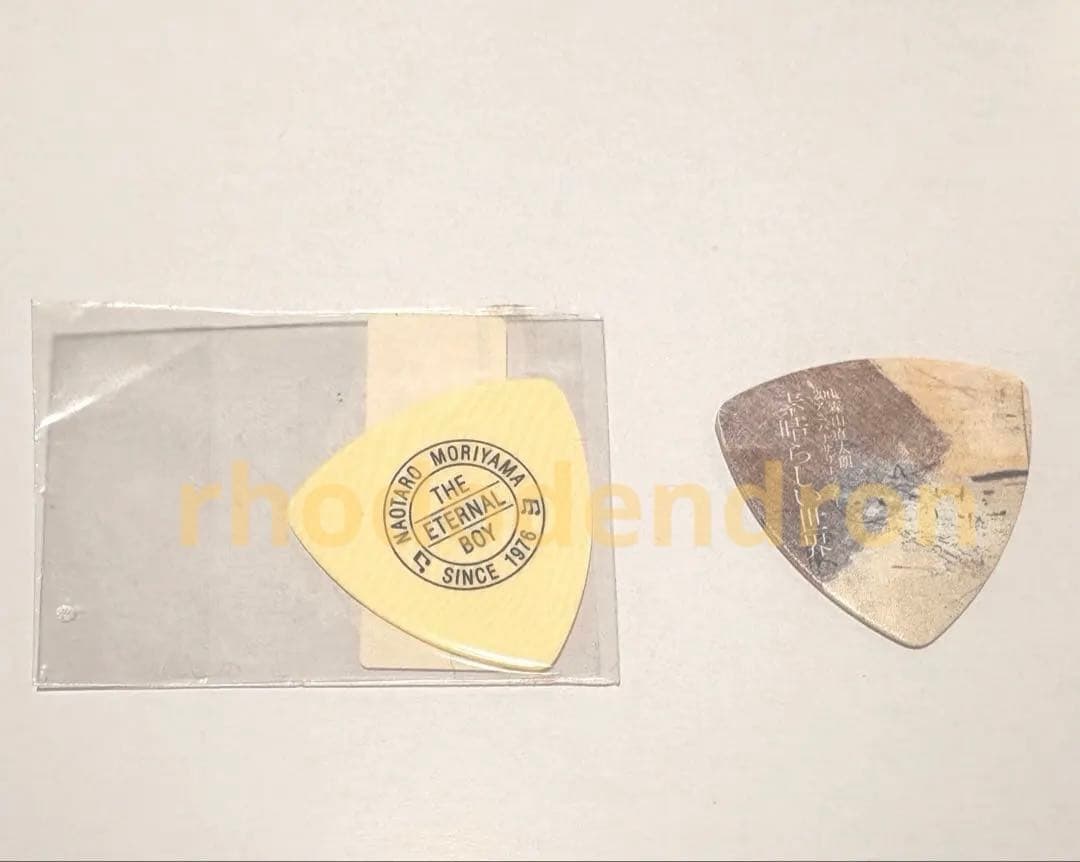 森山直太朗　ギターピック２個