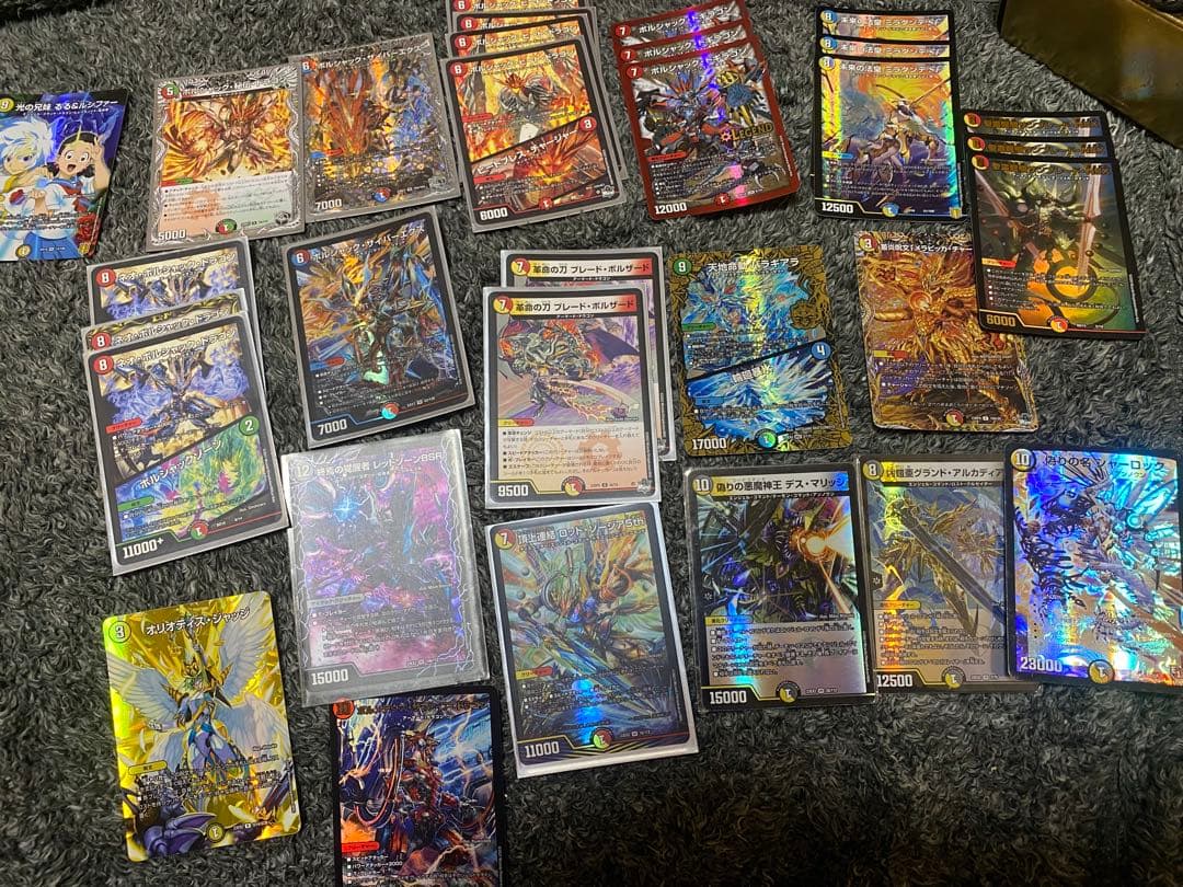 デュエルマスターズ 引退品　デッキ4種+未完成デッキ1種＋カード55枚前後