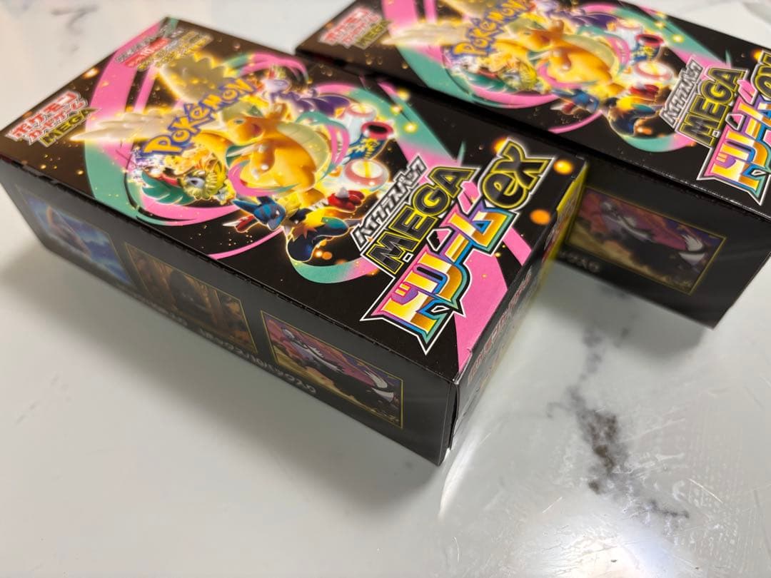 ポケモンカードゲーム MEGA ドリームEX 2ボックス シュリンクなし