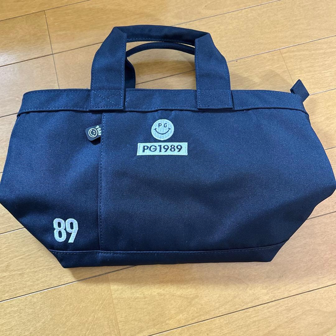 PEARLY GATES パーリーゲイツ ゴルフトートバッグ ポーチ ネイビー