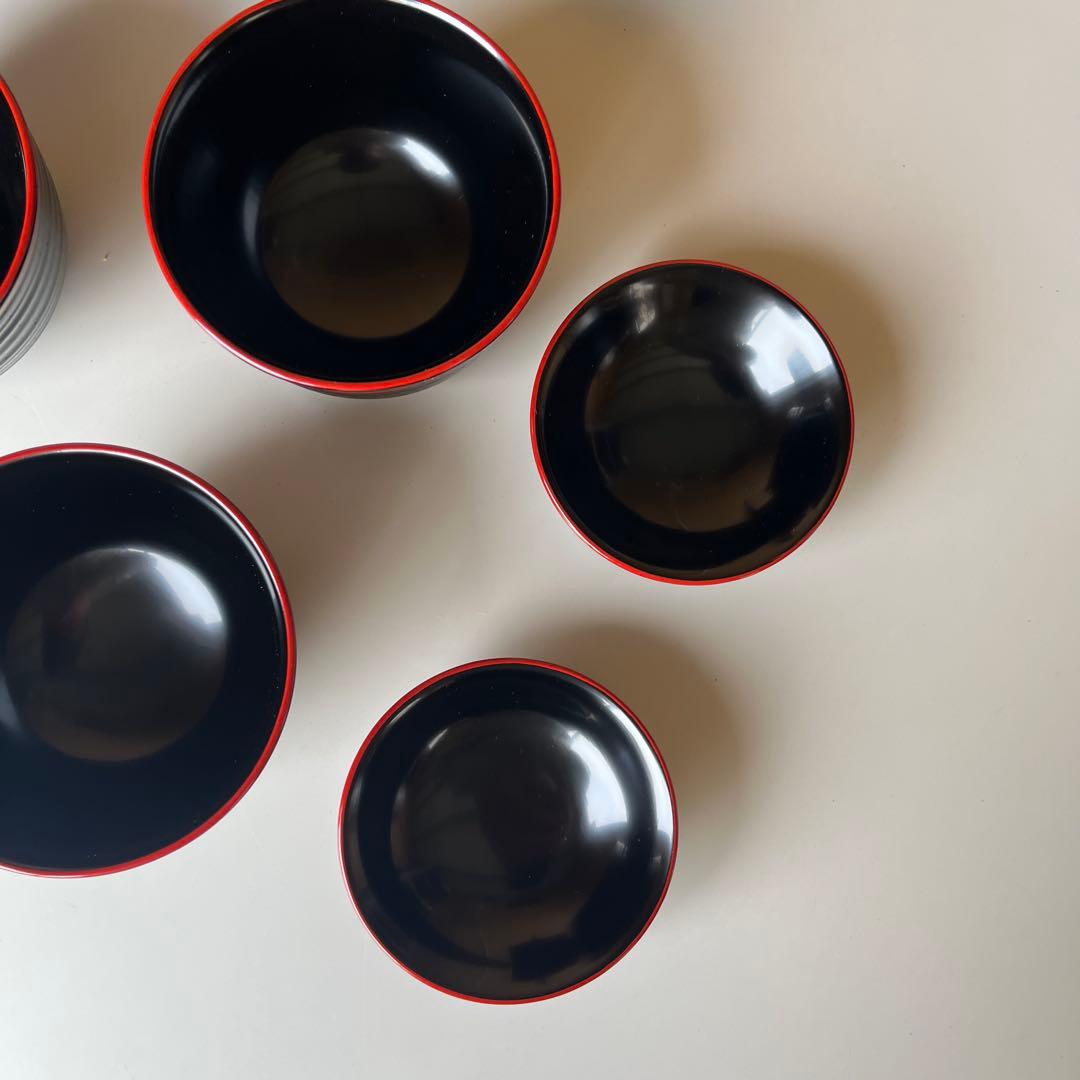 山中塗 喜八工房 喜八作 背高 吸椀　木製　本漆 未使用　共箱