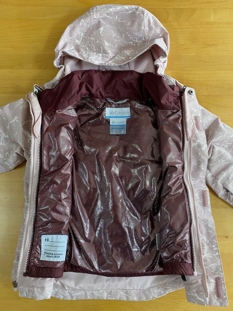 コロンビア　キッズ　スキーウェア　インターチェンジジャケット　110