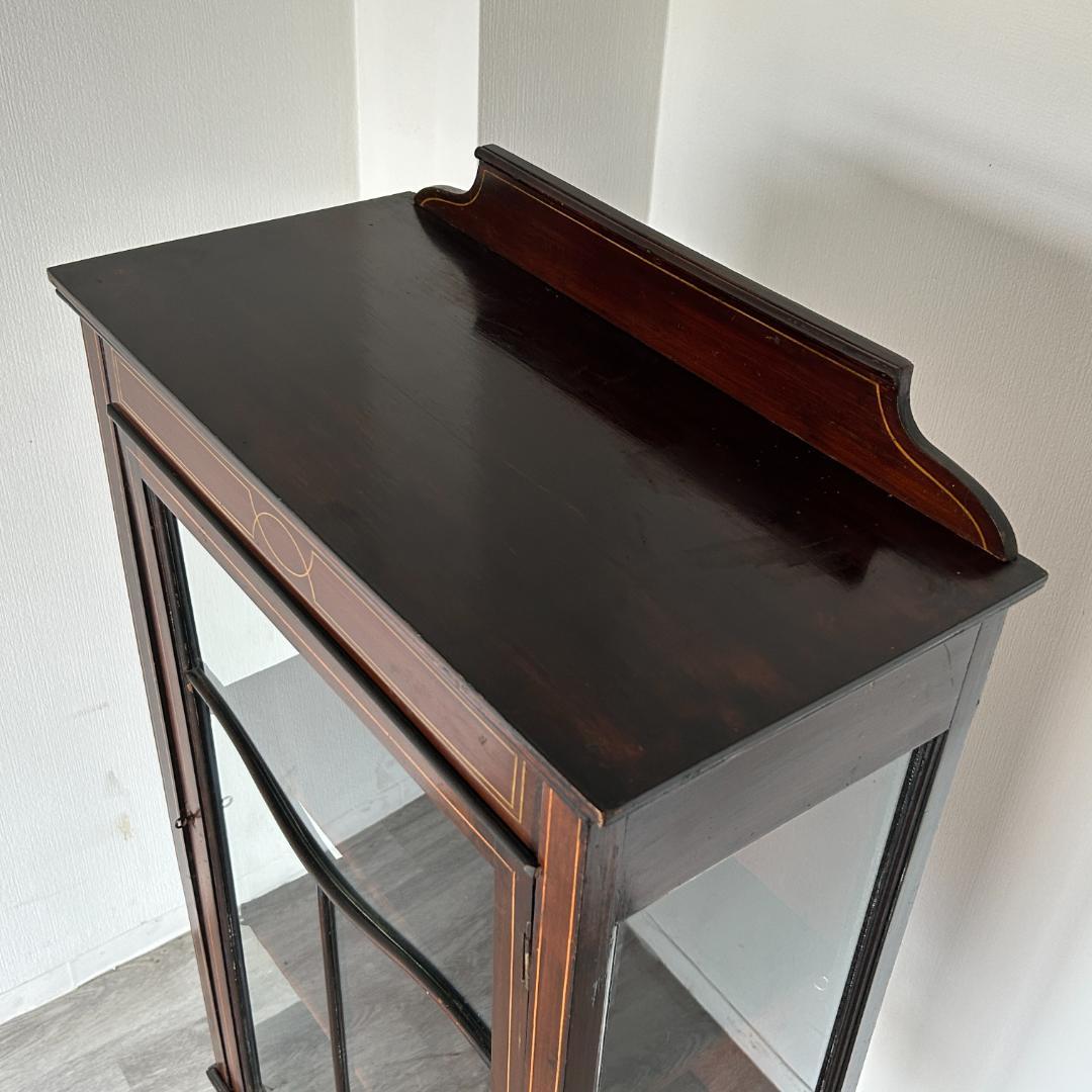 イギリス アンティーク家具 ディスプレイ キャビネット 1930年頃 769A