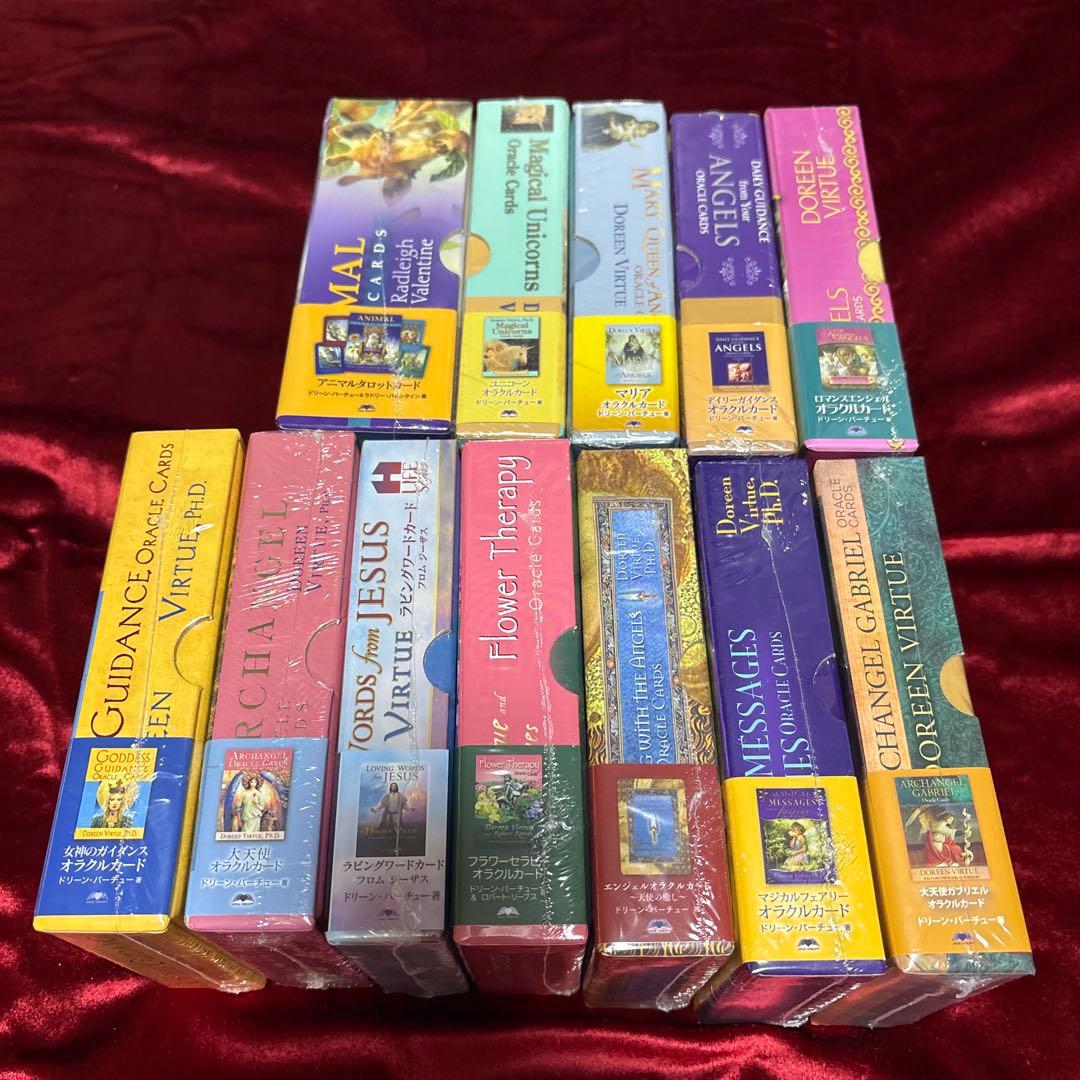 ロマンスエンジェルオラクルカード　アニマルタロットカードなど　全部で12点