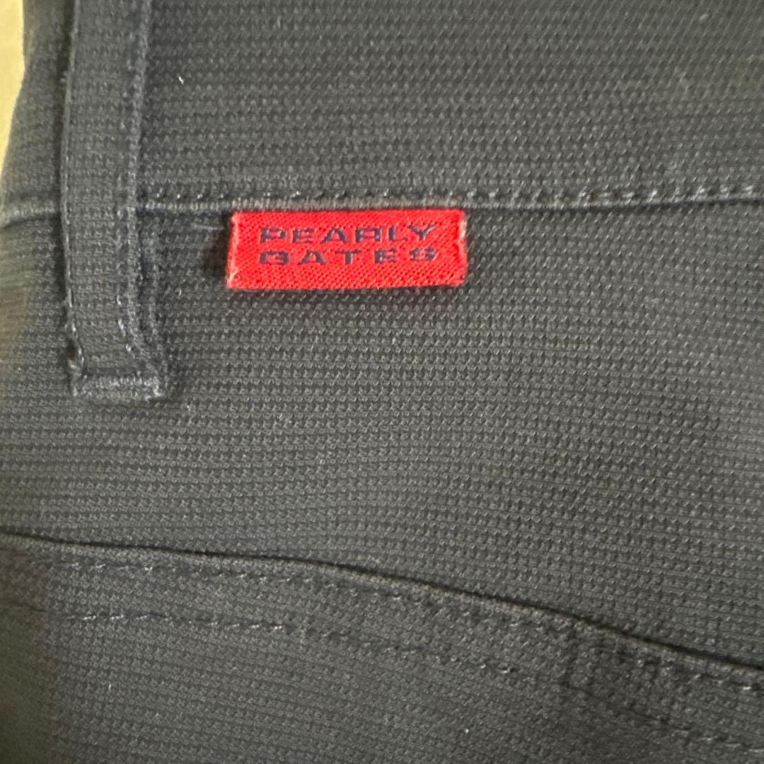 PEARY GATES パンツ ズボン 黒よりのネイビー パーリーゲイツ