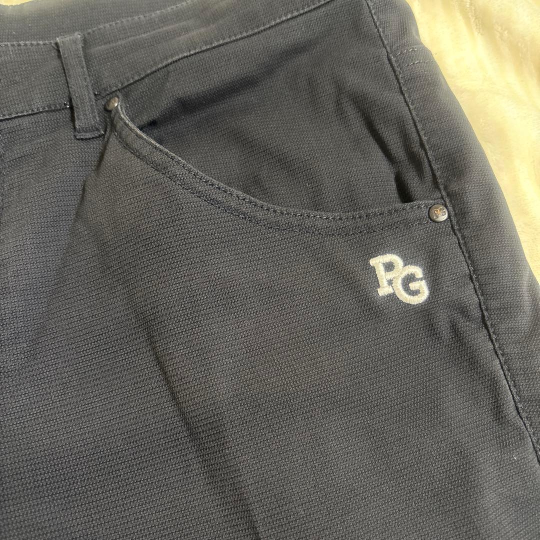 PEARY GATES パンツ ズボン 黒よりのネイビー パーリーゲイツ