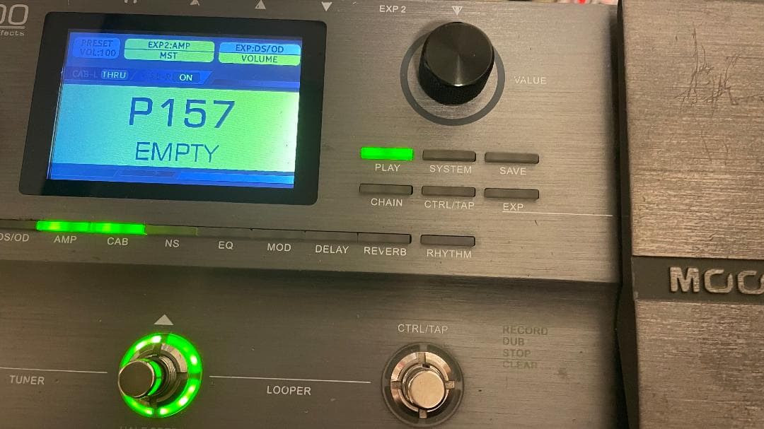 MOOER ムーア GE200 アンプモデリング・マルチエフェクト