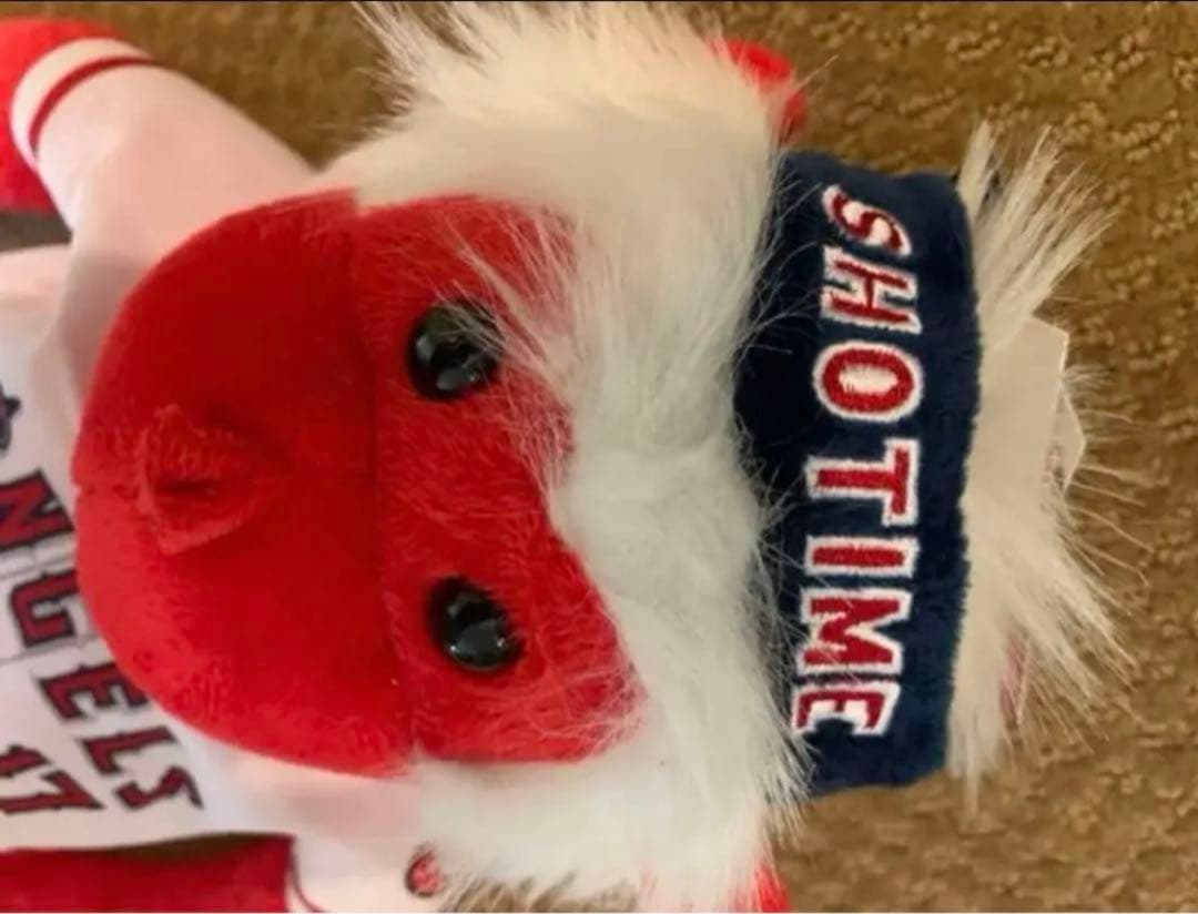 最終グッズ MLB公式Angels球場購入 ラリーモンキーSHOTIME大谷翔平