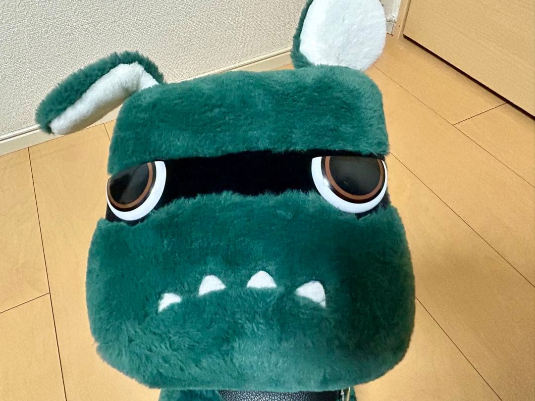 33cm！特大 デリ丸 ぬいぐるみ 三菱 デリカミニ グリーン