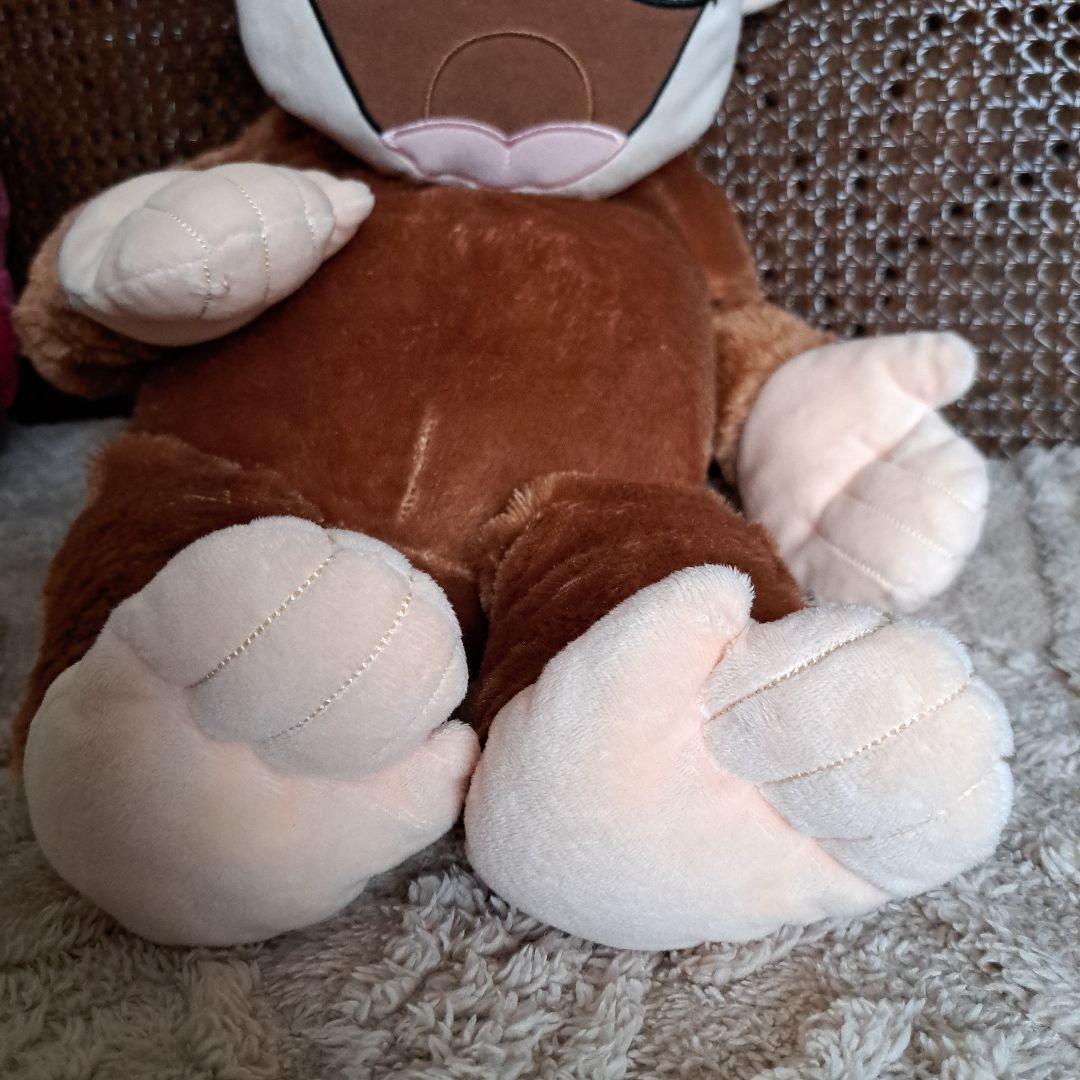 おさるのジョージ ぬいぐるみ 　大きめ座った状態で60cmくらい